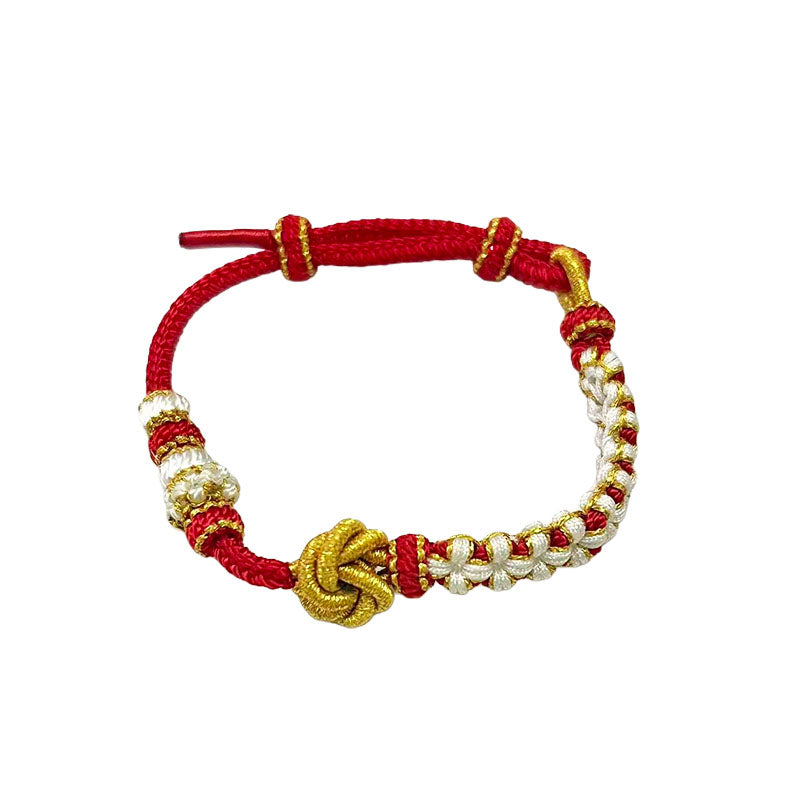Handmade Red Lucky Bracelet – Fortune Charm Bracelet
