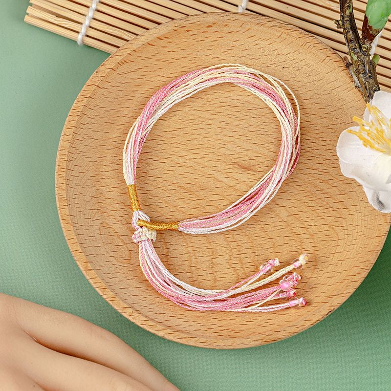 Dragon Boat Festival Colorful Dragon Beard Rope Bracelet | Gift for Couples & Friends