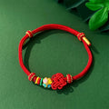 Handmade Red Lucky Bracelet – Fortune Charm Bracelet