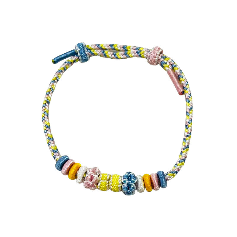 Handwoven Lucky Cord Bracelet | Handmade Charm Accessory