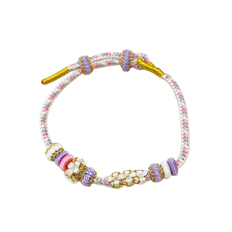 Handwoven Lucky Cord Bracelet | Handmade Charm Accessory