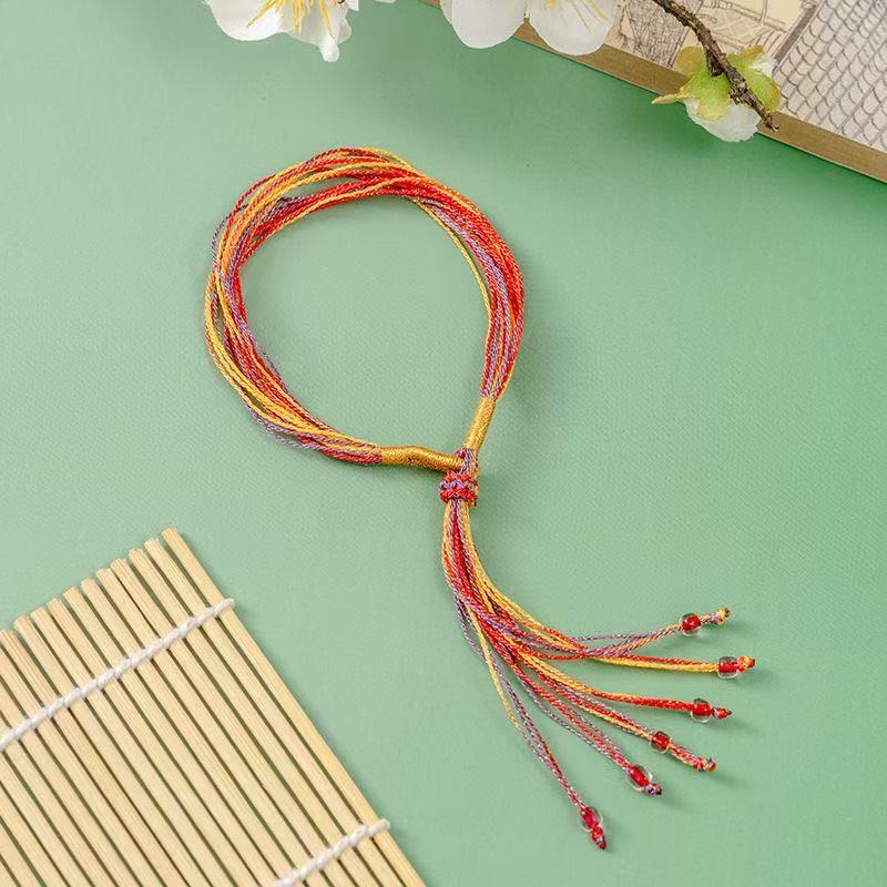 Dragon Boat Festival Colorful Dragon Beard Rope Bracelet | Gift for Couples & Friends