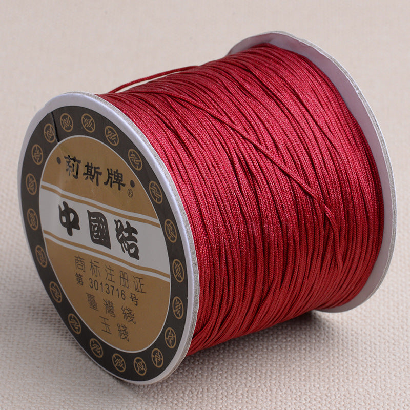 100M Jade Cord DIY Kit No.72 Jade Cord Weaving Kit | DIY Bracelet Rope for Handmade Jewelry