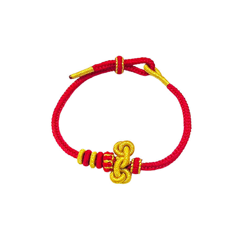 Handmade Red Lucky Bracelet – Fortune Charm Bracelet