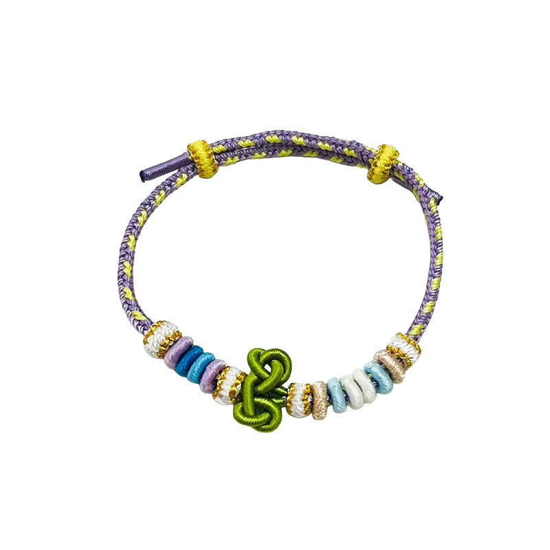 Handwoven Lucky Cord Bracelet | Handmade Charm Accessory