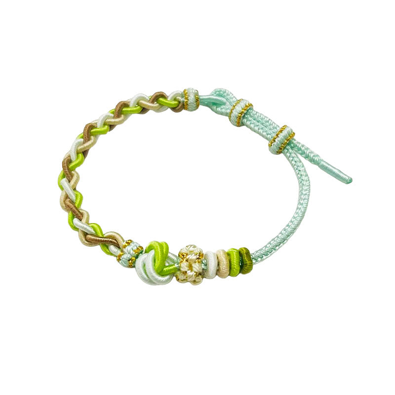 Handwoven Lucky Cord Bracelet | Handmade Charm Accessory