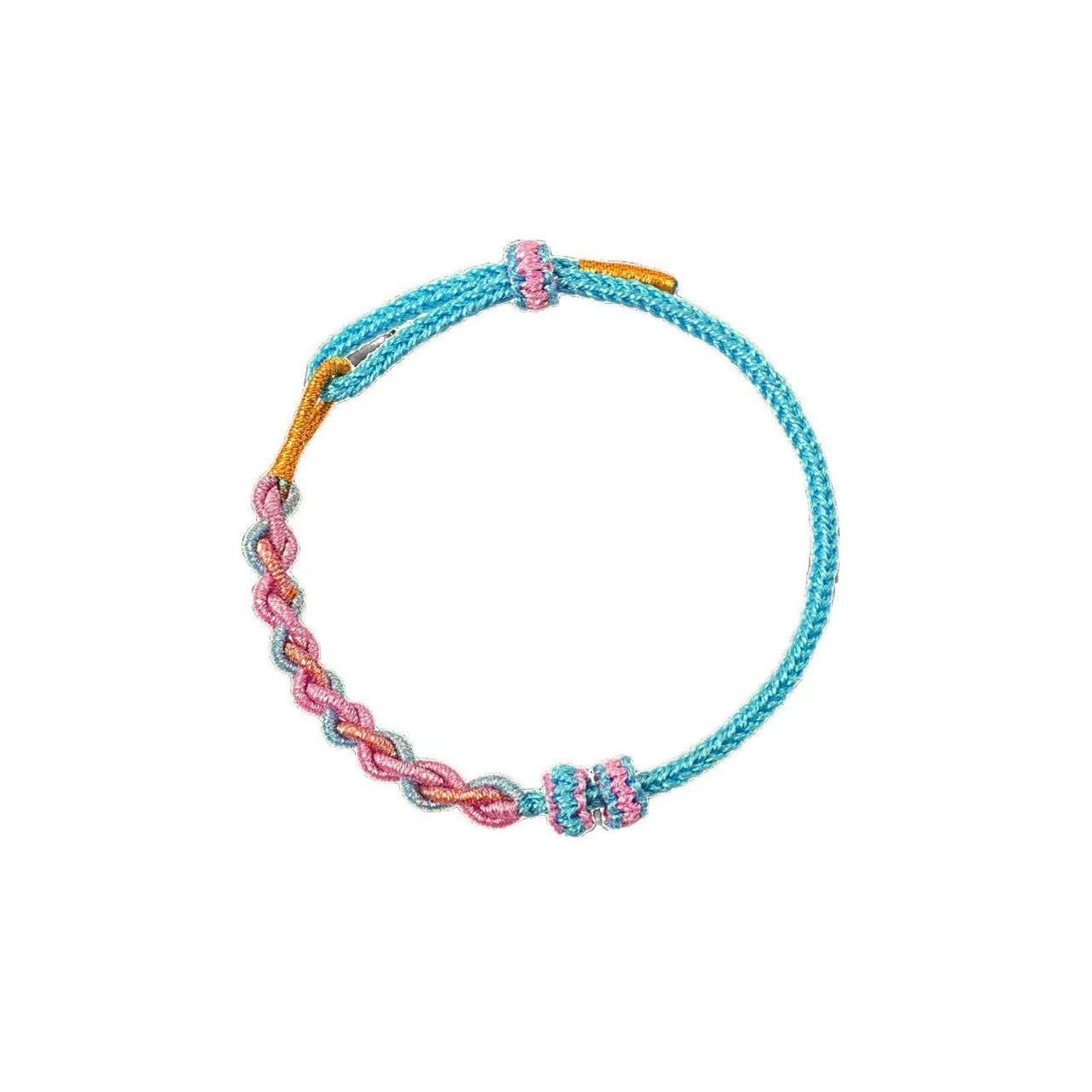 Handwoven Lucky Cord Bracelet | Handmade Charm Accessory