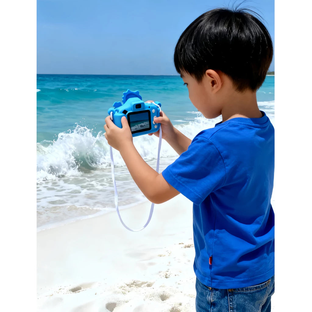 Children's Camera 1080P|Children's Digital Camera/HD Video/5 Educational Games/Dinosaur Camera