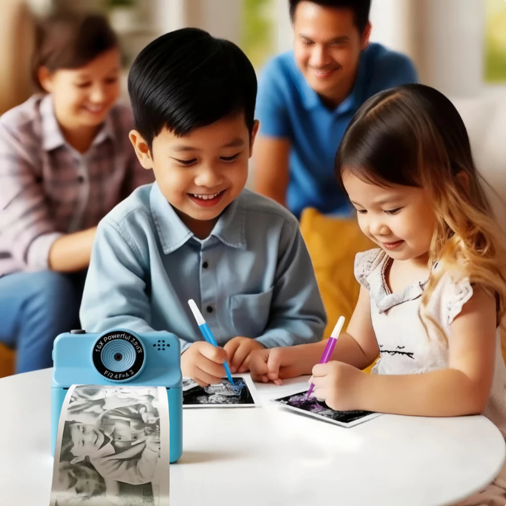 Kids Instant Print Camera, 1080P Digital Camera for Kids, Instant Print Camera Kids Camera