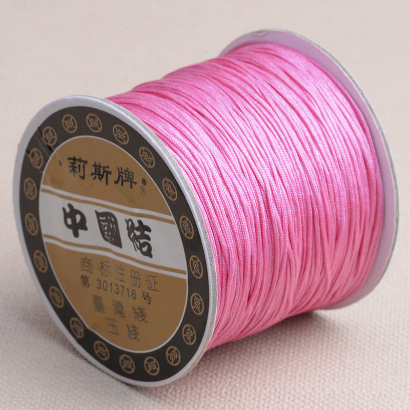 100M Jade Cord DIY Kit No.72 Jade Cord Weaving Kit | DIY Bracelet Rope for Handmade Jewelry