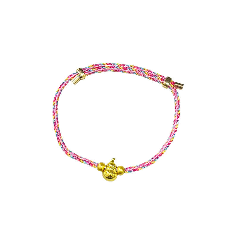 Handwoven Lucky Cord Bracelet | Handmade Charm Accessory