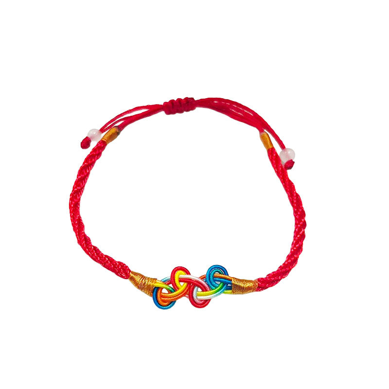 Handmade Red Lucky Bracelet – Fortune Charm Bracelet