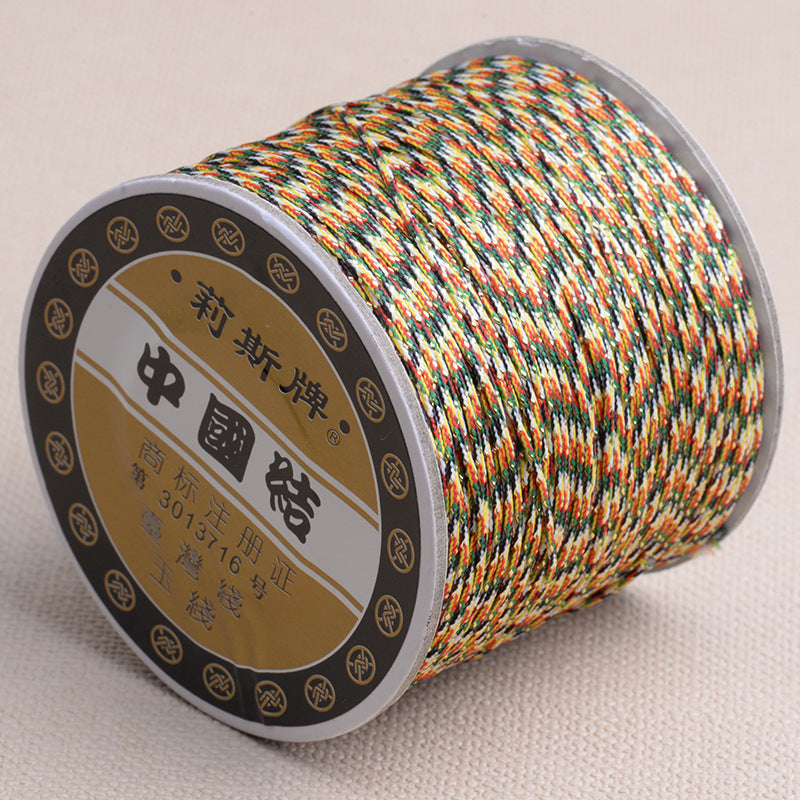 100M Jade Cord DIY Kit No.72 Jade Cord Weaving Kit | DIY Bracelet Rope for Handmade Jewelry