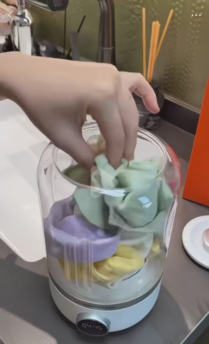 2L Compact Portable Washing Cup for Socks & Underwear – Quiet, Efficient & Travel-Friendly USB